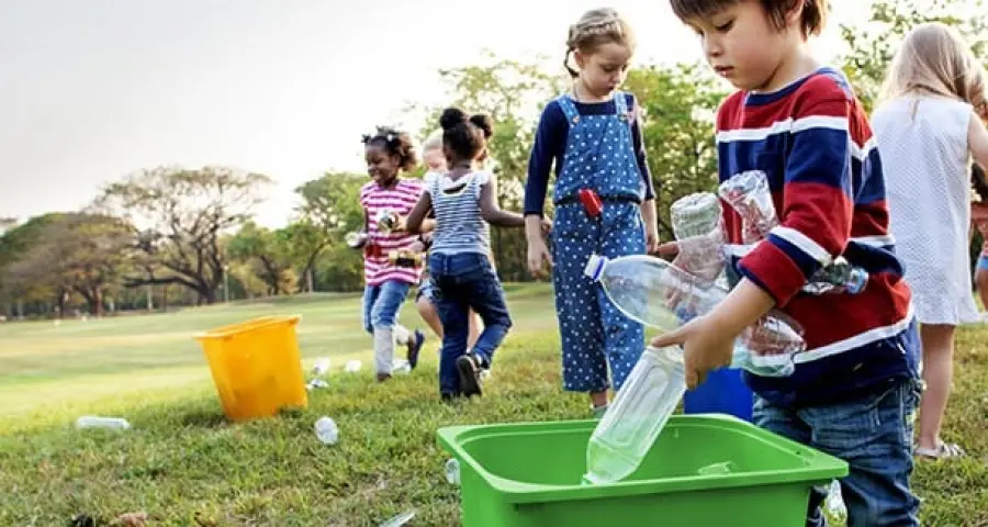 Insegnare il riciclo ai bambini: ridurre, riutilizzare e riciclare