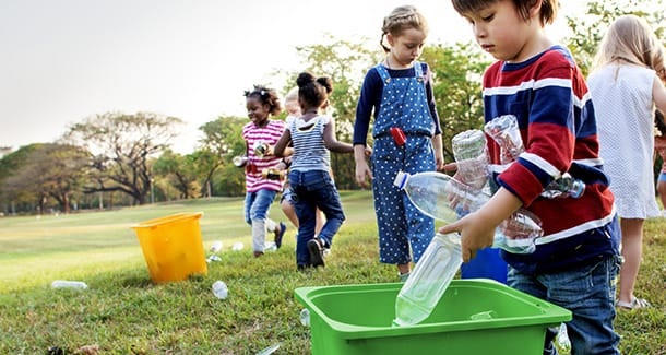Insegnare il riciclo ai bambini: ridurre, riutilizzare e riciclare