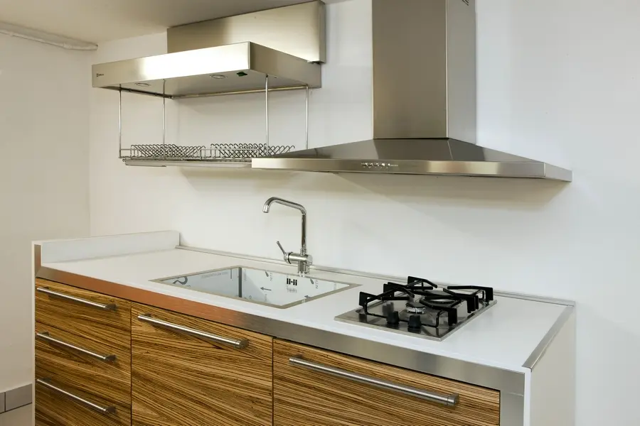 Nascondere la cucina in 30 metri quadri